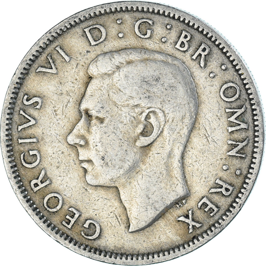 Monnaie, Grande-Bretagne, Florin, Two Shillings, 1949
