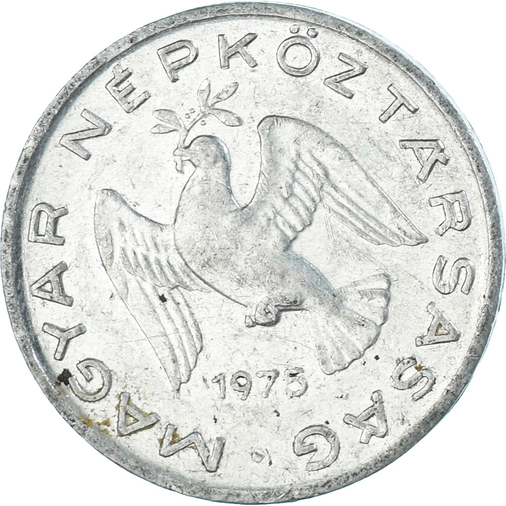 Coin, Hungary, 10 Filler, 1975