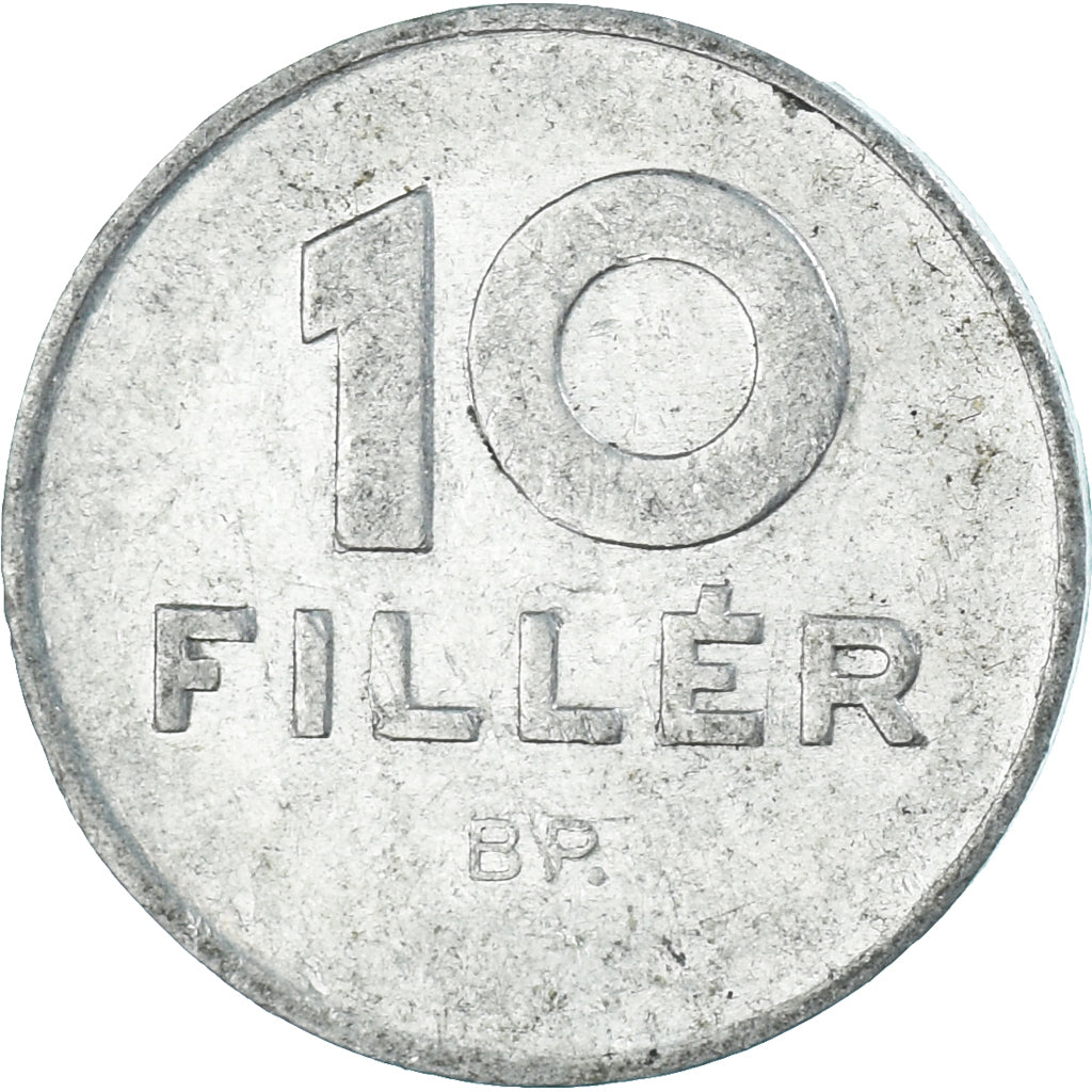 Coin, Hungary, 10 Filler, 1975