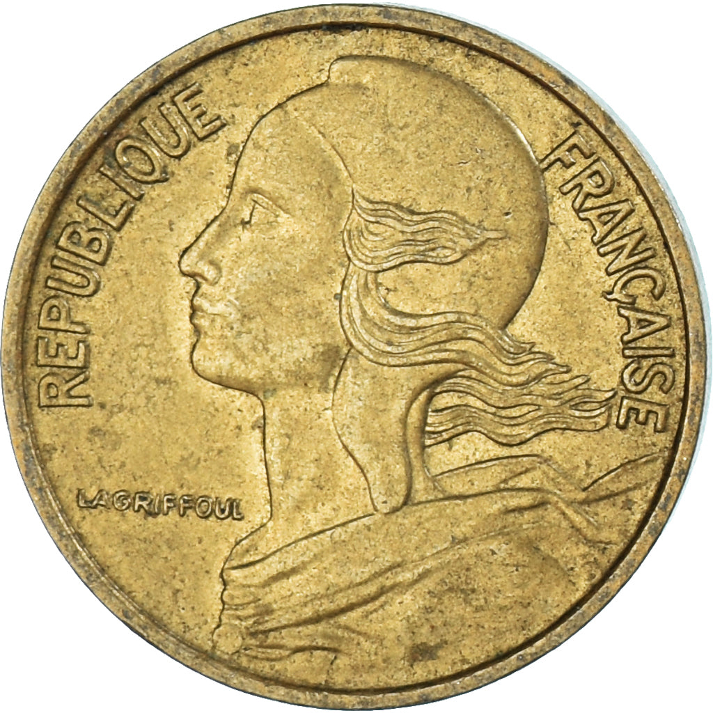 Coin, France, 5 Centimes, 1968