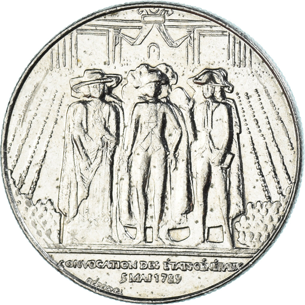 Moneta, Francja, Franc, 1989