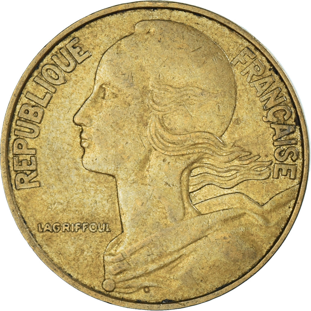 Münze, Frankreich, 20 Centimes, 1982