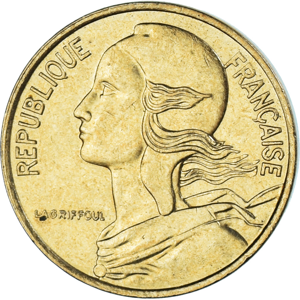 Moneta, Francia, 5 Centimes, 1997