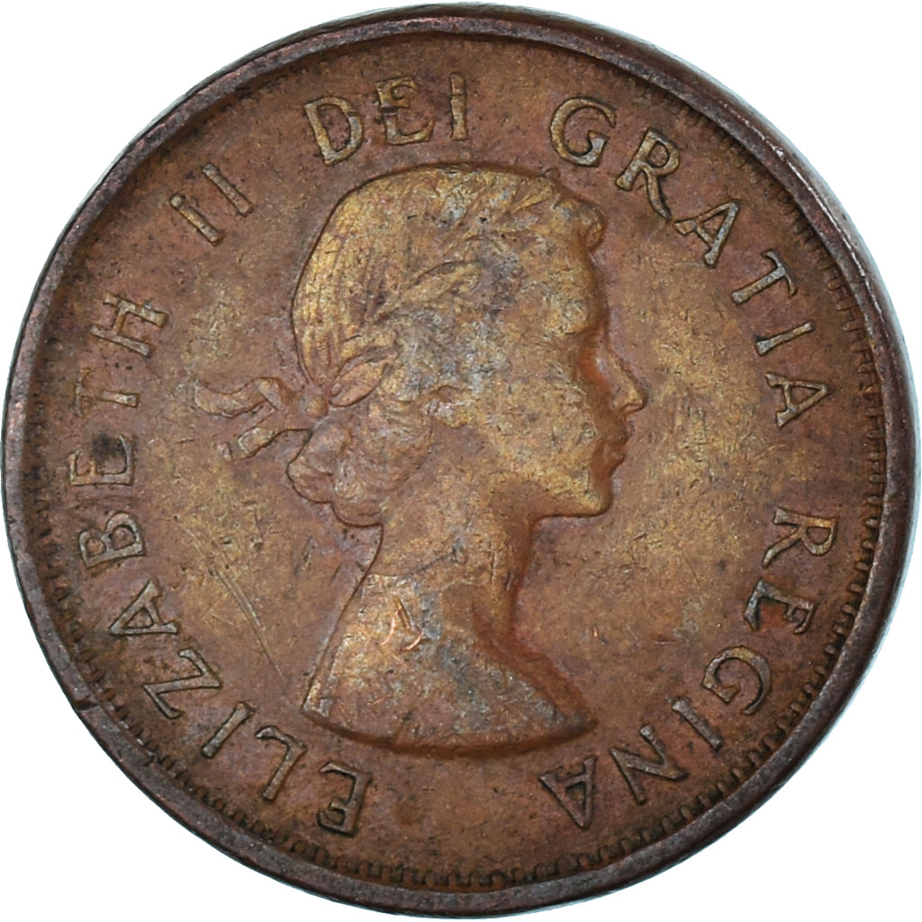 Moneta, Canada, Cent, 1962