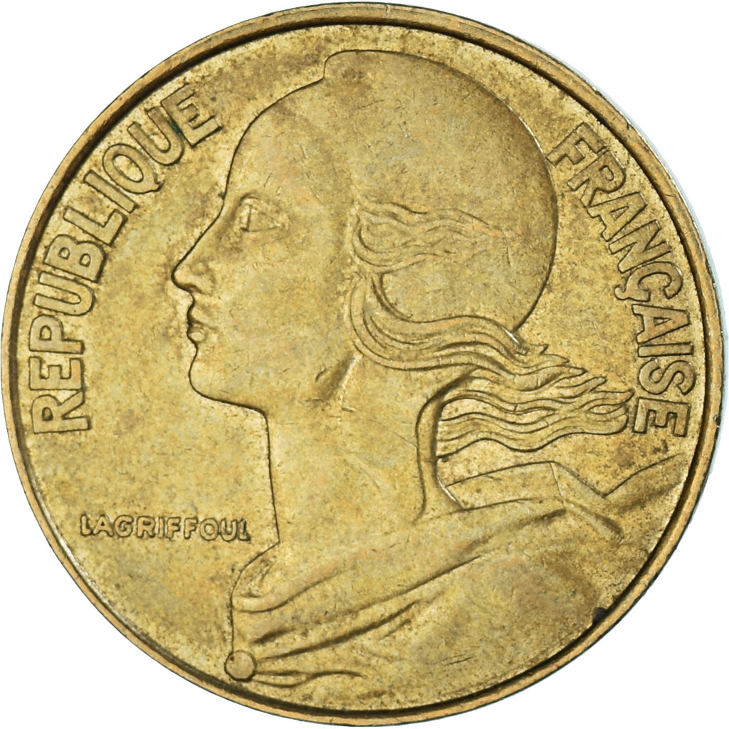 Moneta, Francja, 20 Centimes, 1992