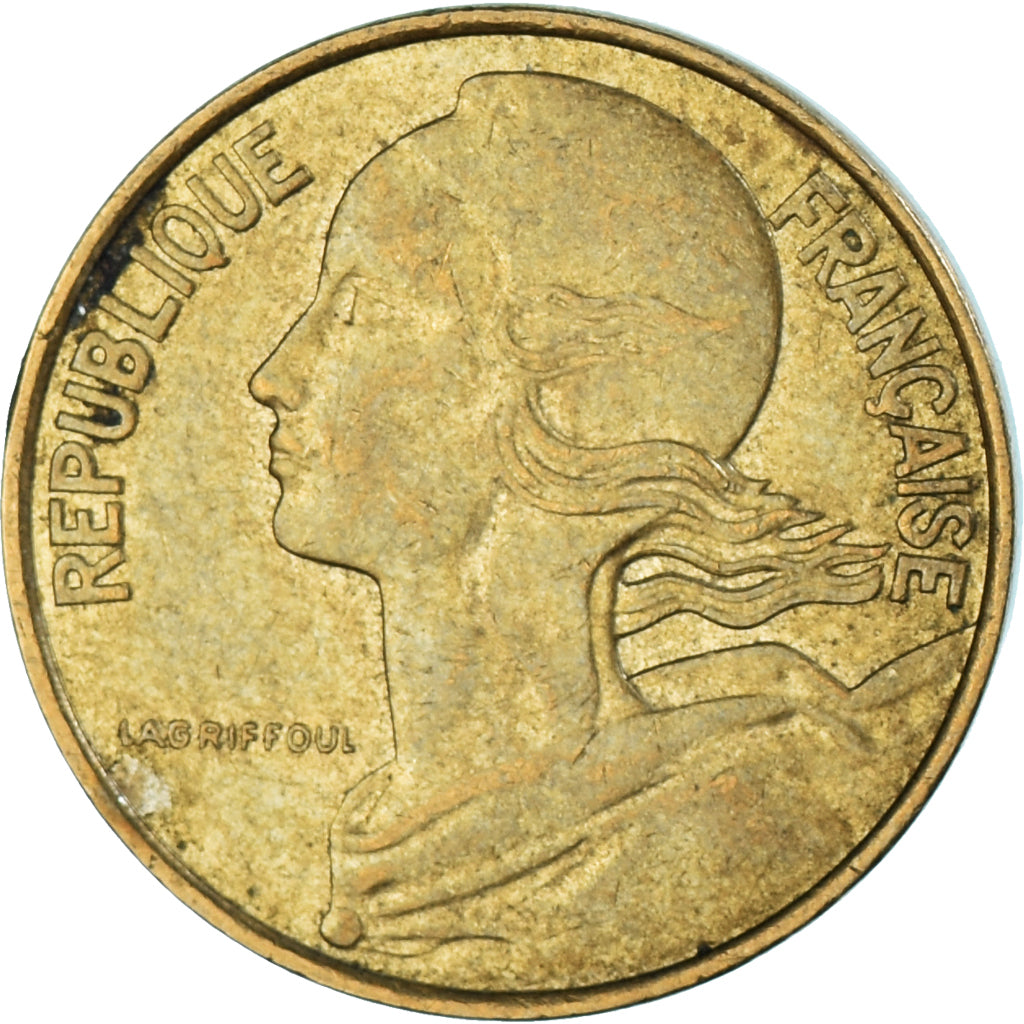 Moneda, Francia, 10 Centimes, 1991