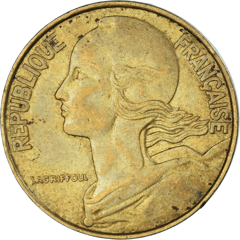 Münze, Frankreich, 20 Centimes, 1976