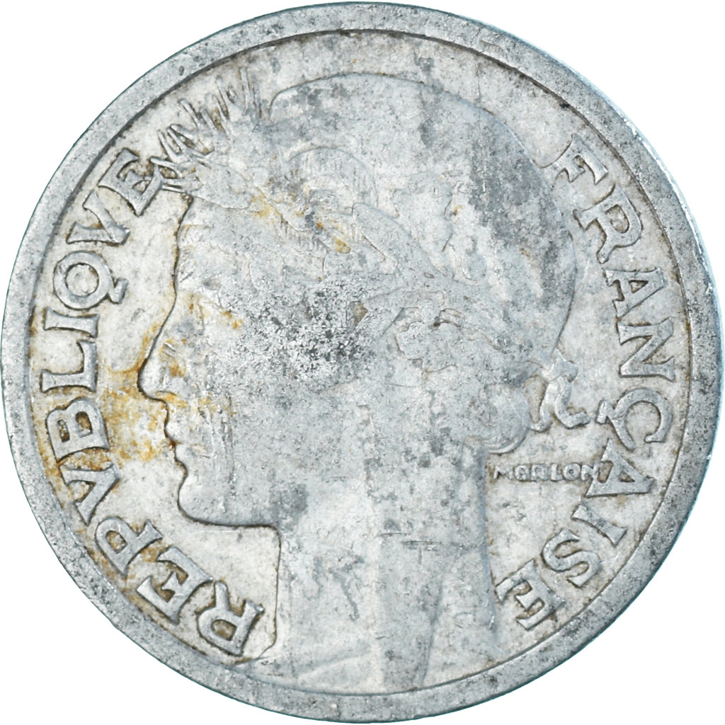 Moneda, Francia, 2 Francs, 1945
