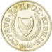 Monnaie, Chypre, 2 Cents, 1993