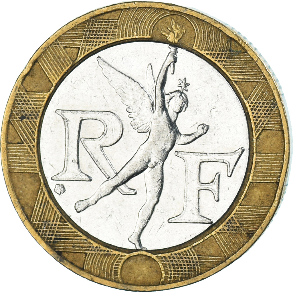 Moneta, Francia, 10 Francs, 1990
