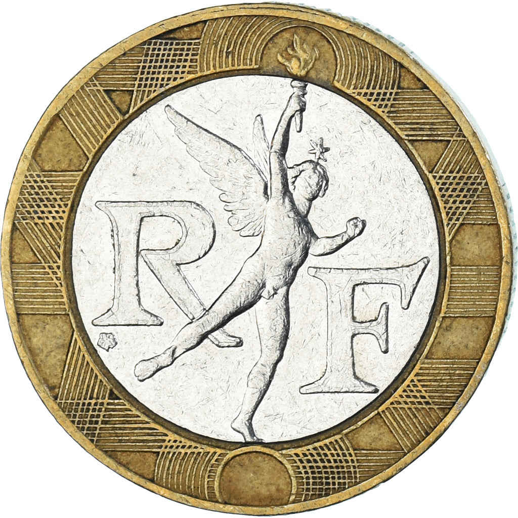 Moneda, Francia, 10 Francs, 1988