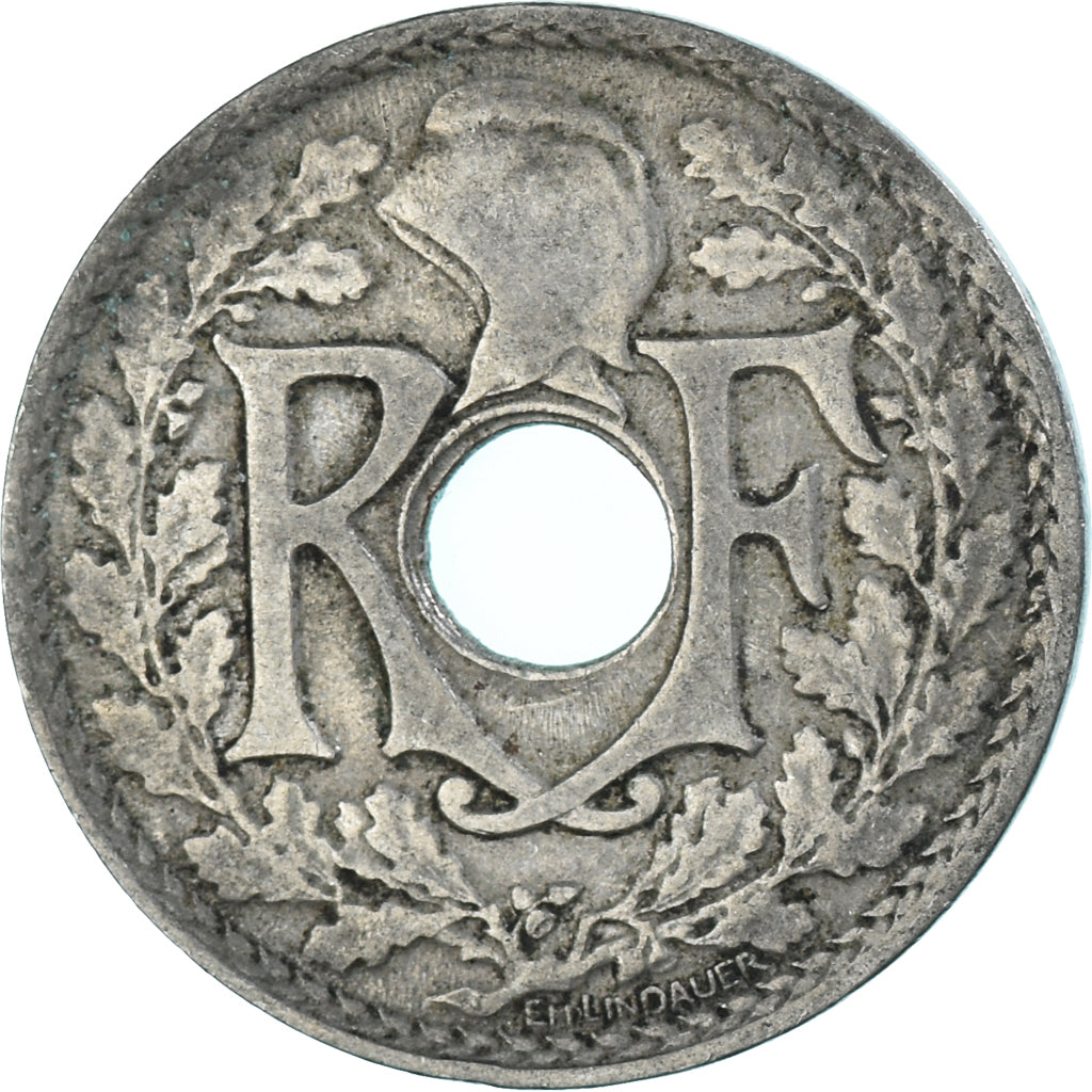 Moeda, França, 25 Centimes, 1920