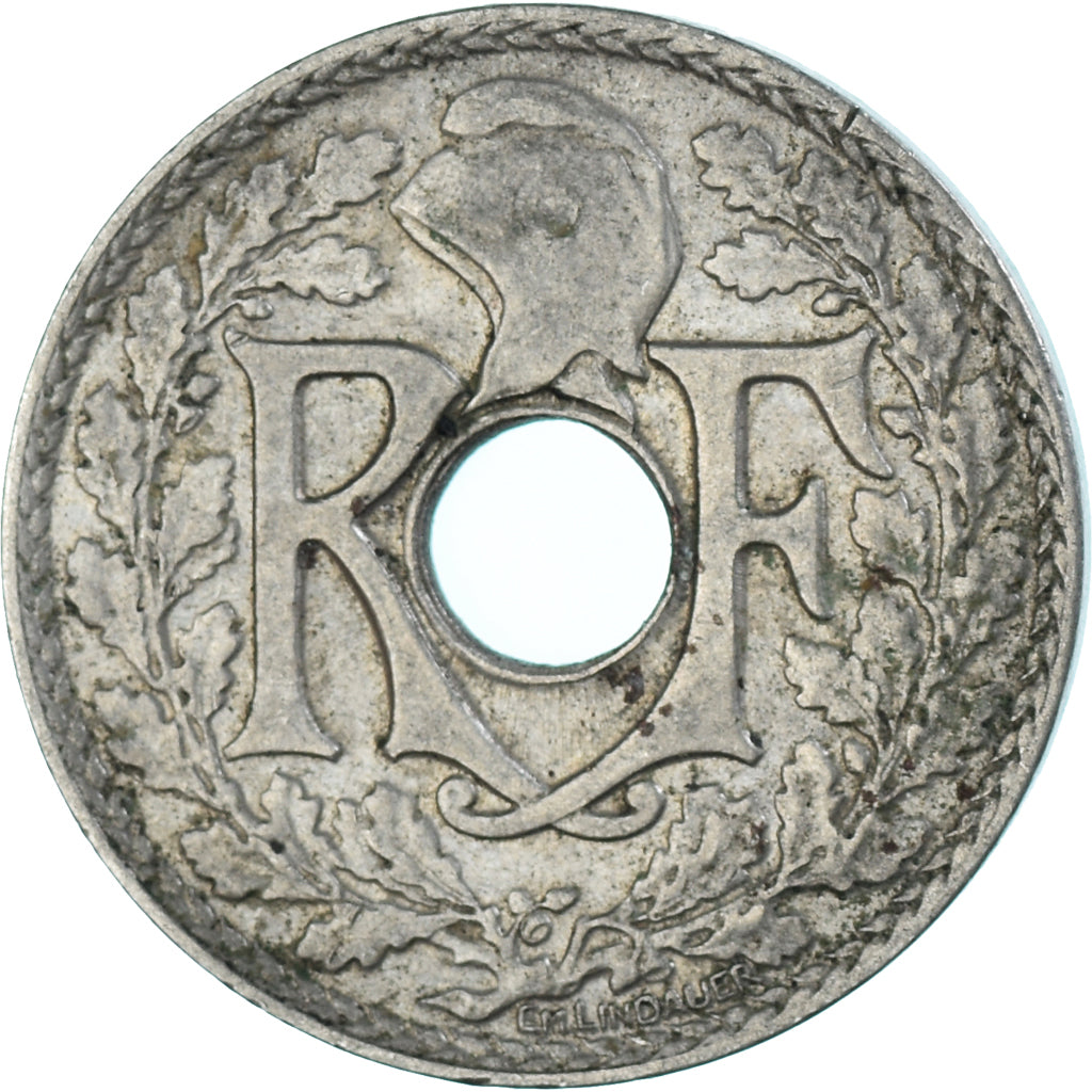 Munten, Frankrijk, 25 Centimes, 1937