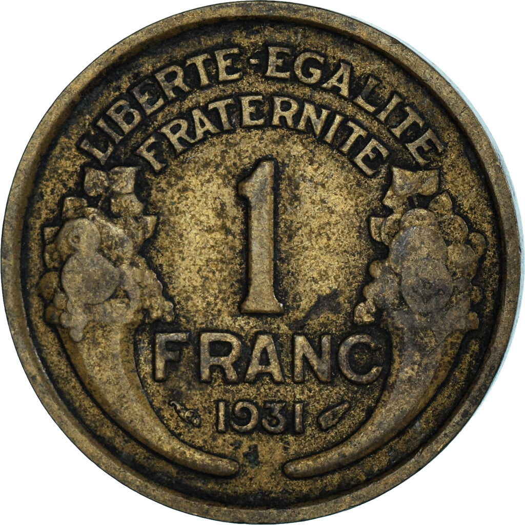 Münze, Frankreich, Franc, 1931