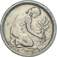 Münze, Deutschland, 50 Pfennig, 1949