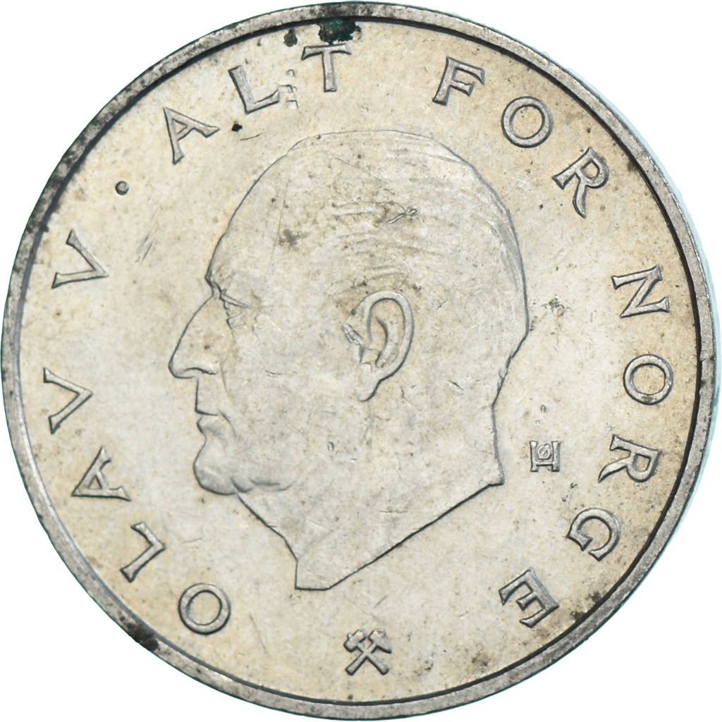 Munten, Noorwegen, Krone, 1977