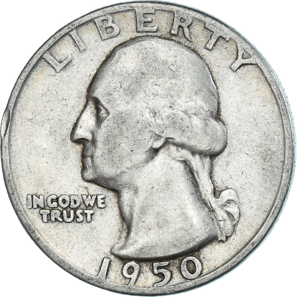 Moneta, USA, Quarter, 1950