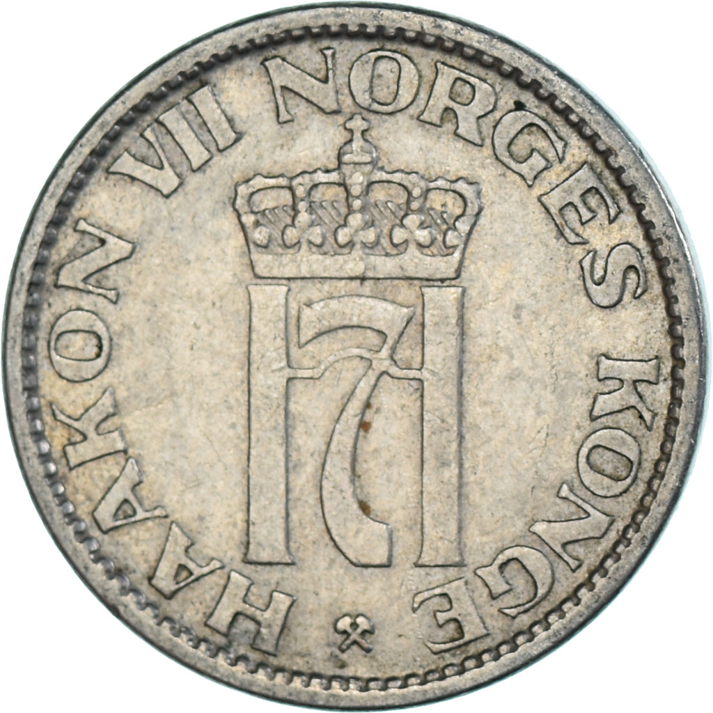 Munten, Noorwegen, 50 Öre, 1955