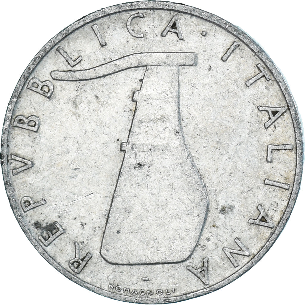 Monnaie, Italie, 5 Lire, 1955