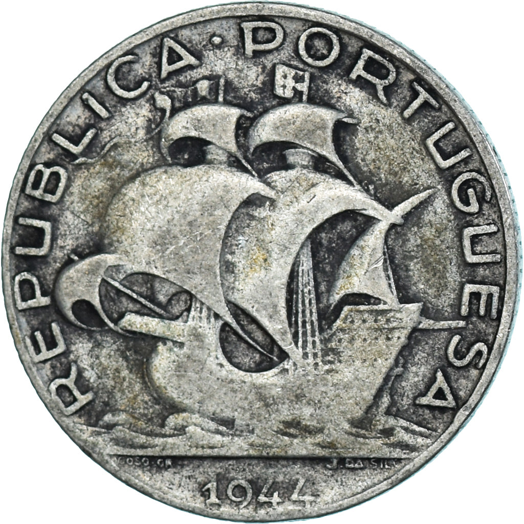 Moneta, Portogallo, 2-1/2 Escudos, 1944