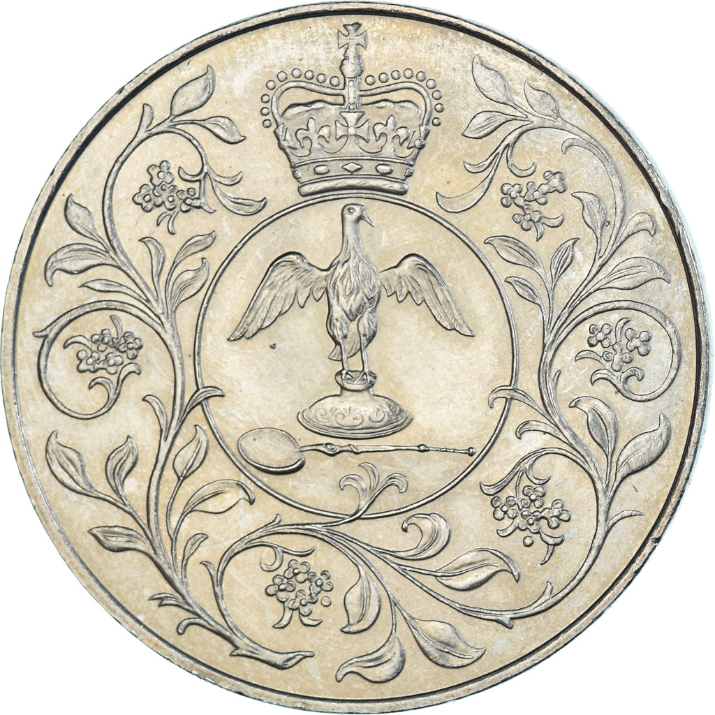 Coin, Great Britain, 25 New Pence, 1977