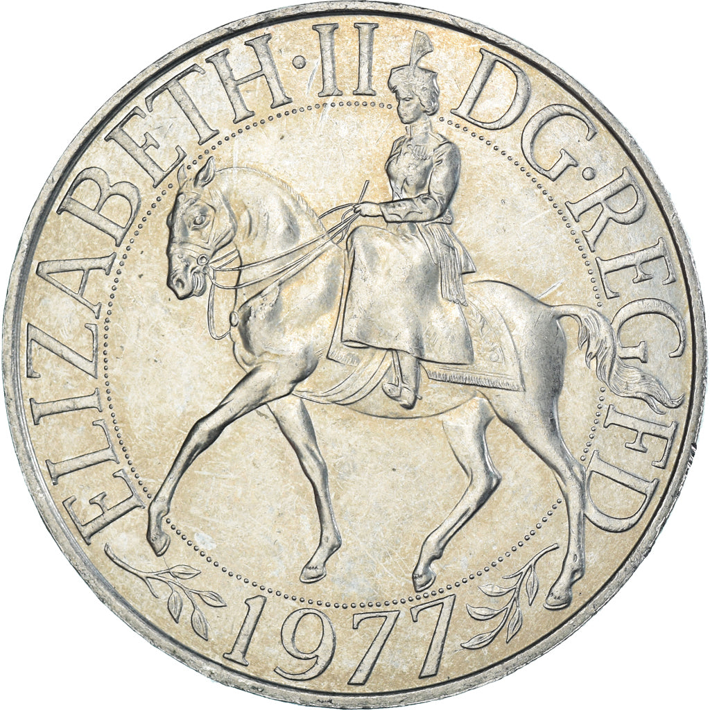 Coin, Great Britain, 25 New Pence, 1977