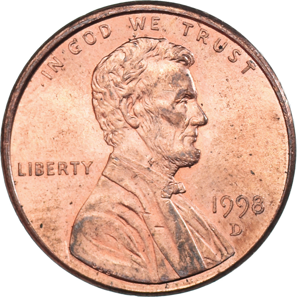 Moneta, Stati Uniti, Cent, 1998
