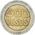 Monnaie, Colombie, 500 Pesos, 1996