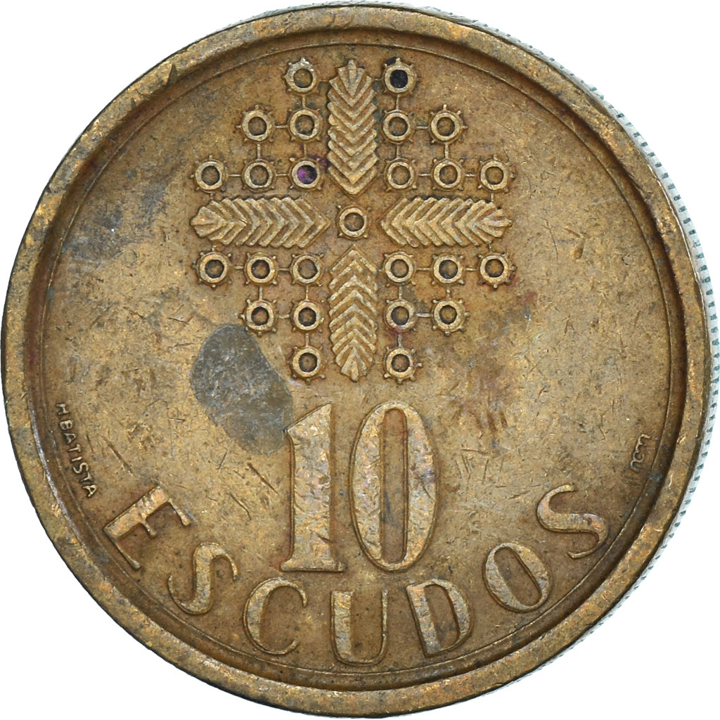 Coin, Portugal, 10 Escudos, 1991