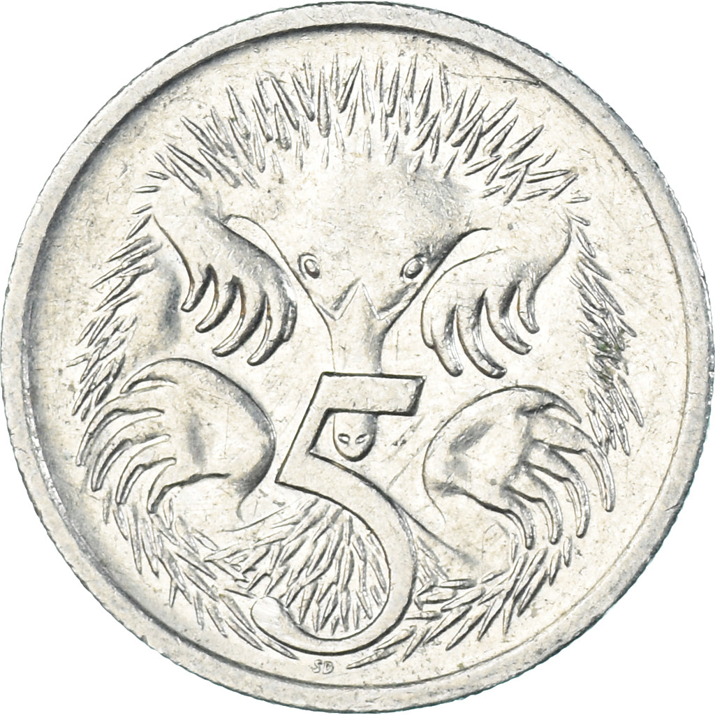 Moneta, Australia, 5 Cents, 1989