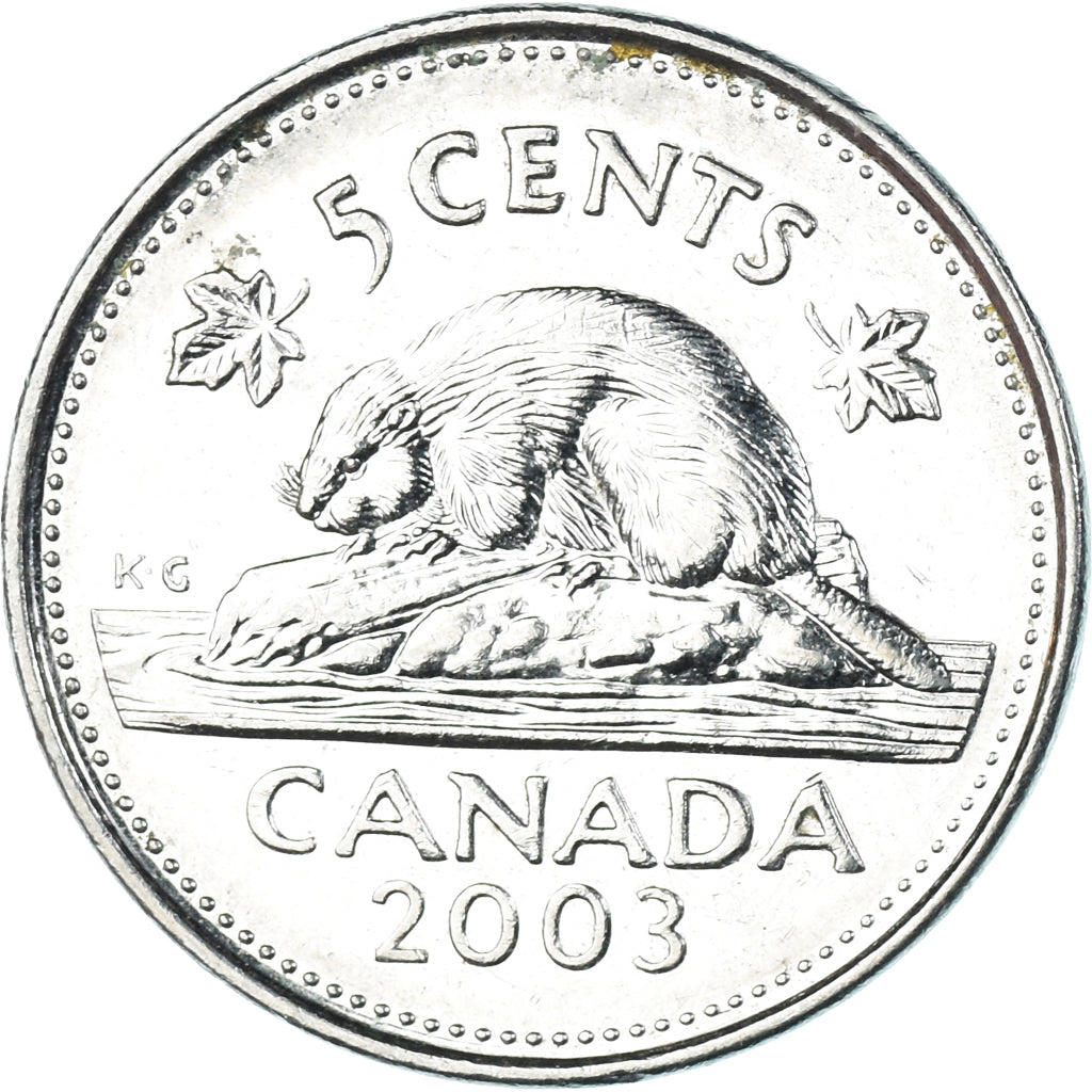 Moneta, Canada, 5 Cents, 2003