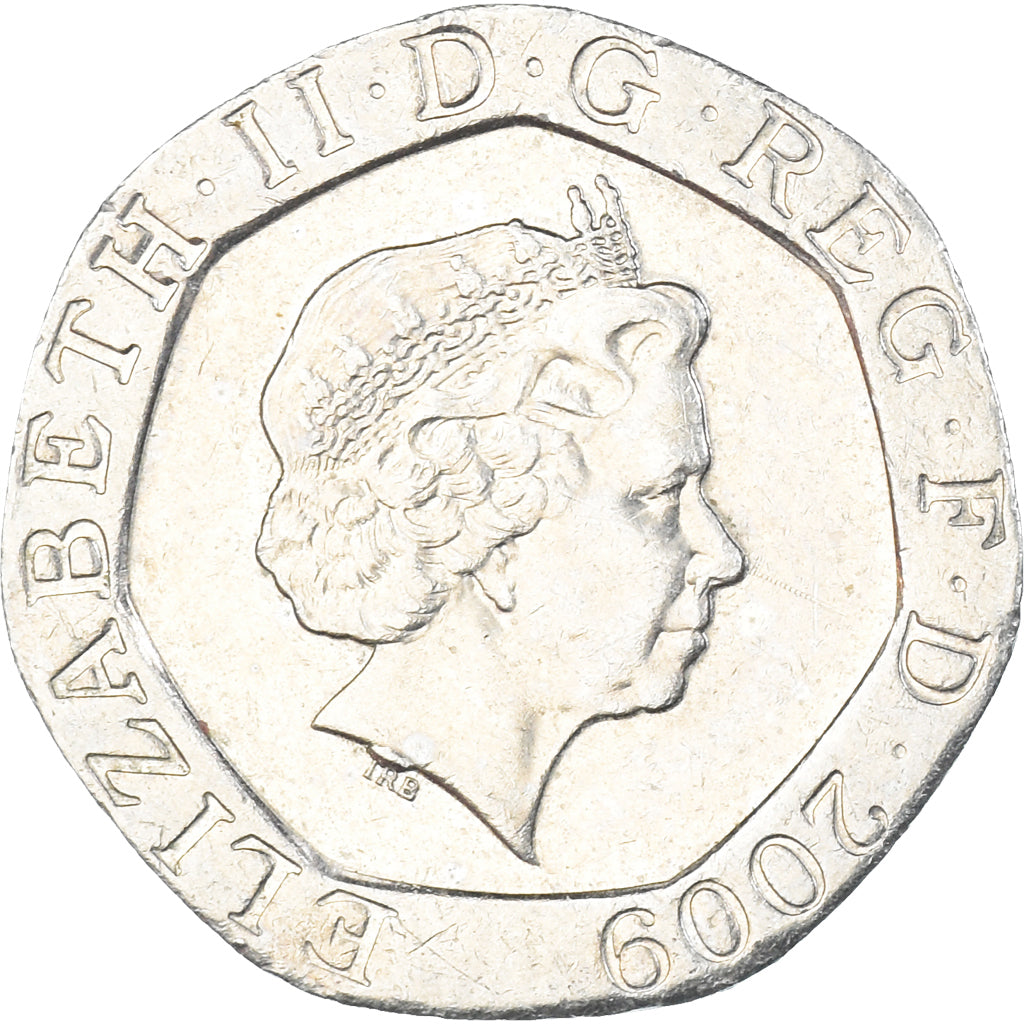 Moeda, Grã-Bretanha, 20 Pence, 2009