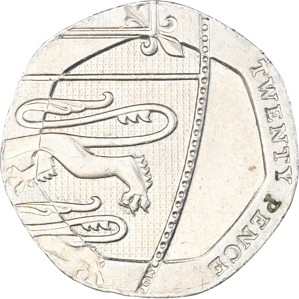 Moeda, Grã-Bretanha, 20 Pence, 2009