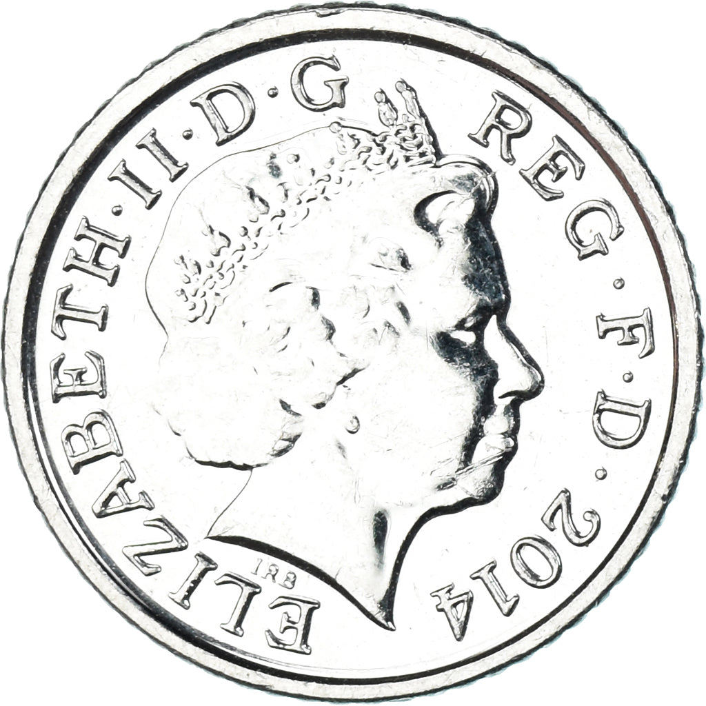 Münze, Großbritannien, 5 Pence, 2014
