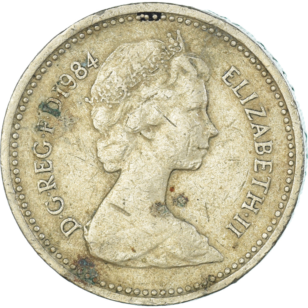 Monnaie, Grande-Bretagne, Pound, 1984