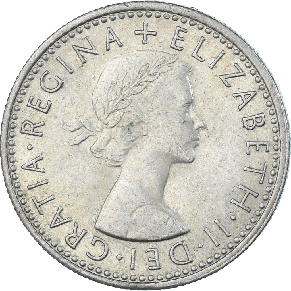 Monnaie, Grande-Bretagne, 6 Pence, 1967