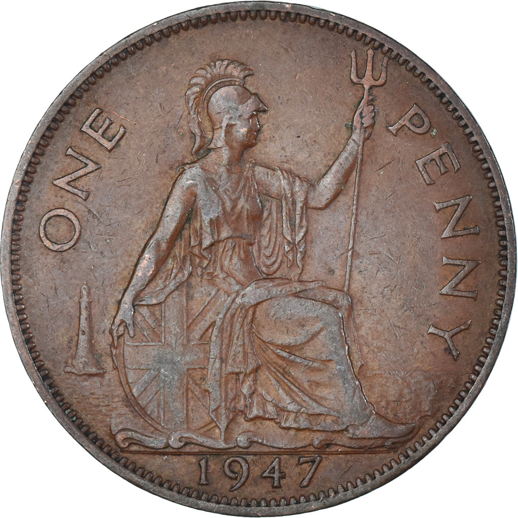 Moneta, Wielka Brytania, Penny, 1947