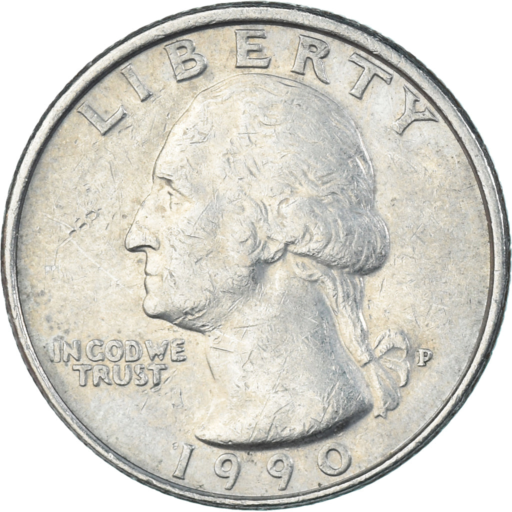 Monnaie, États-Unis, Quarter, 1990