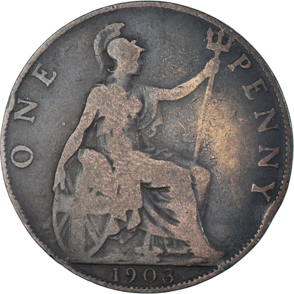 Moneta, Wielka Brytania, Penny, 1903