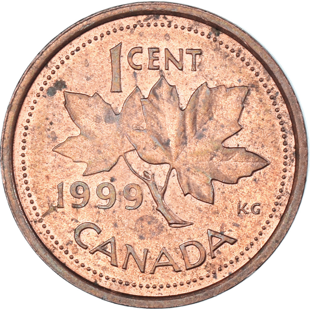 Moneta, Canada, Cent, 1999