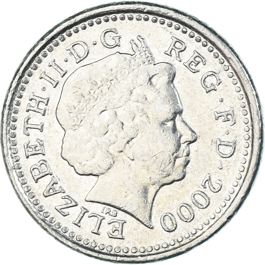 Moneda, Gran Bretaña, 5 Pence, 2000