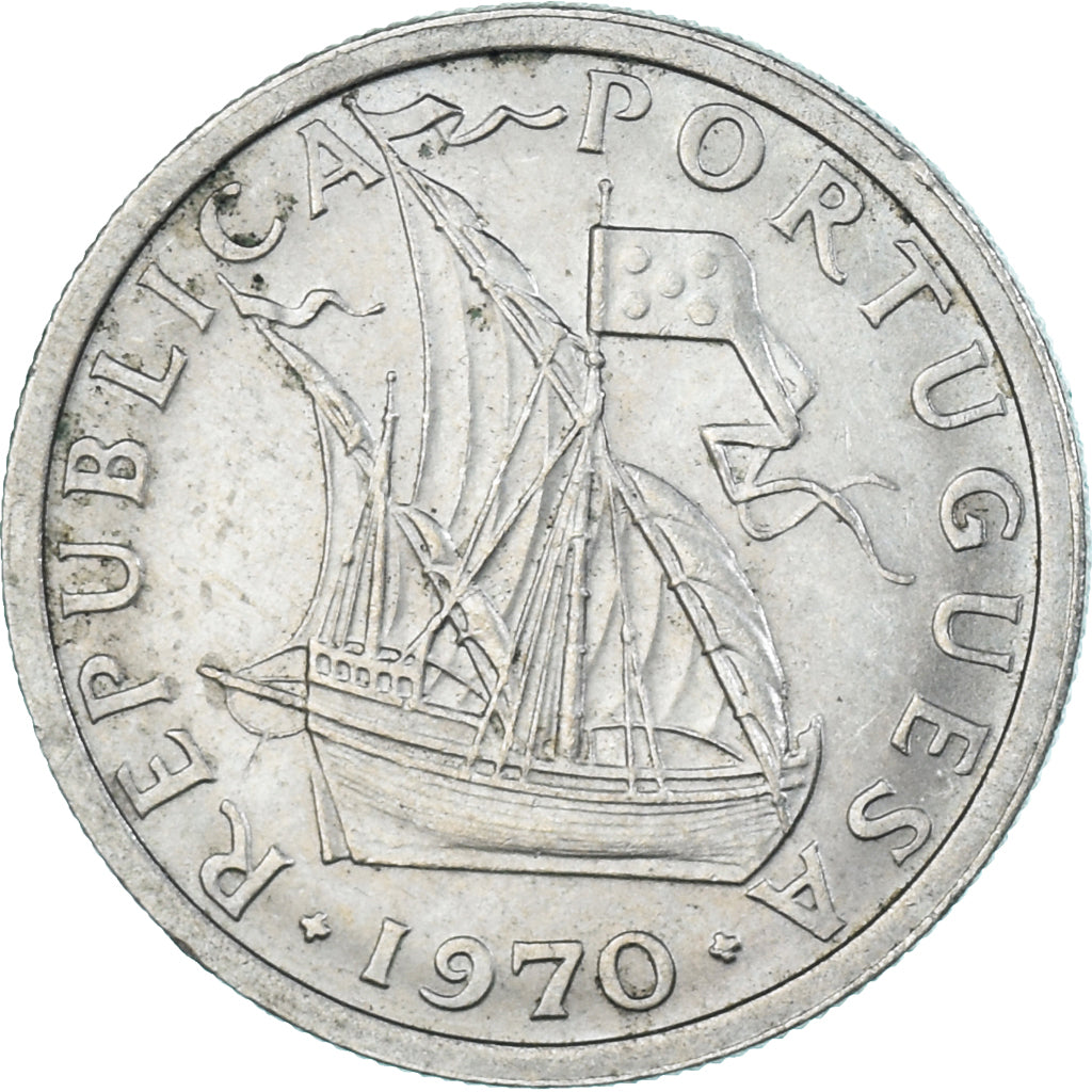 Coin, Portugal, 2-1/2 Escudos, 1970