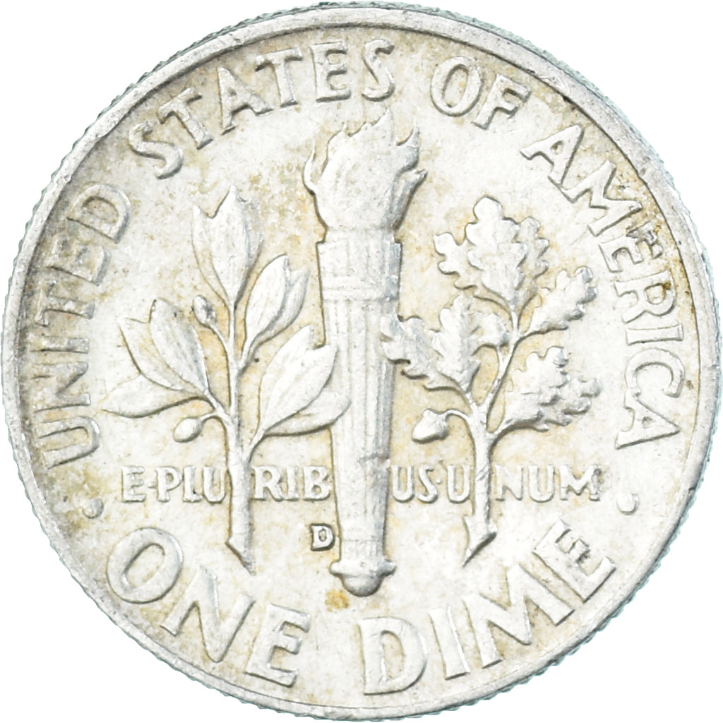 Moeda, Estados Unidos da América, Dime, 1964