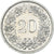 Monnaie, Suisse, 20 Rappen, 1975