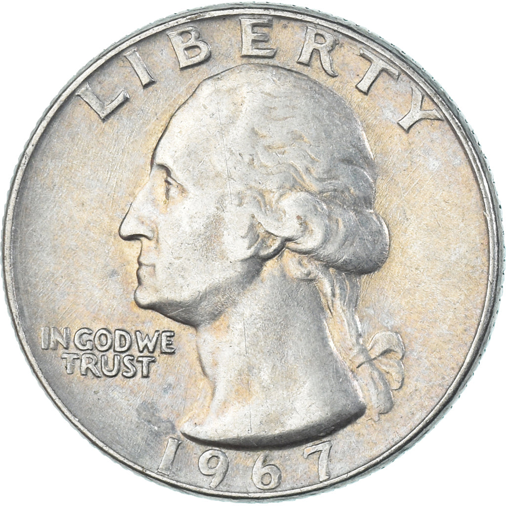 Coin, United States, Quarter, 1967