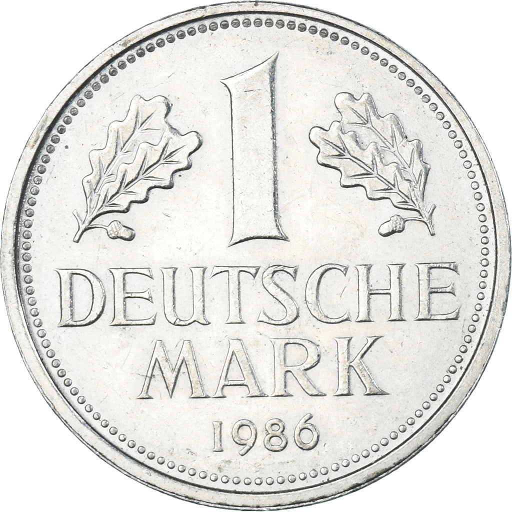 Coin, Germany, Mark, 1986