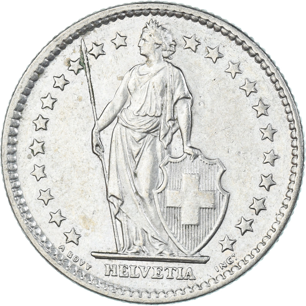 Moneda, Suiza, 2 Francs, 1978