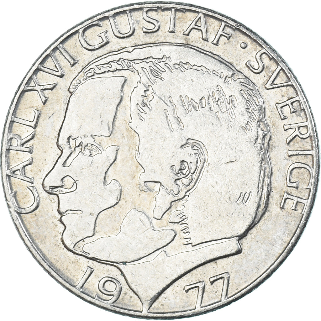 Coin, Sweden, Krona, 1977