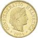 Monnaie, Suisse, 5 Rappen, 1984