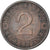 Moneta, Niemcy, 2 Reichspfennig, 1924